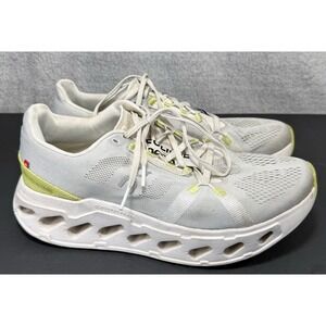 ON CLOUD Running Shoes Womens Size 9.5 Cloudeclipse White Green Cloudtec Eclipse